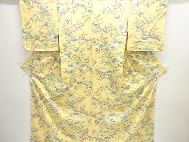JAPANESE KIMONO / KOMON / UNUSED / STREAM
